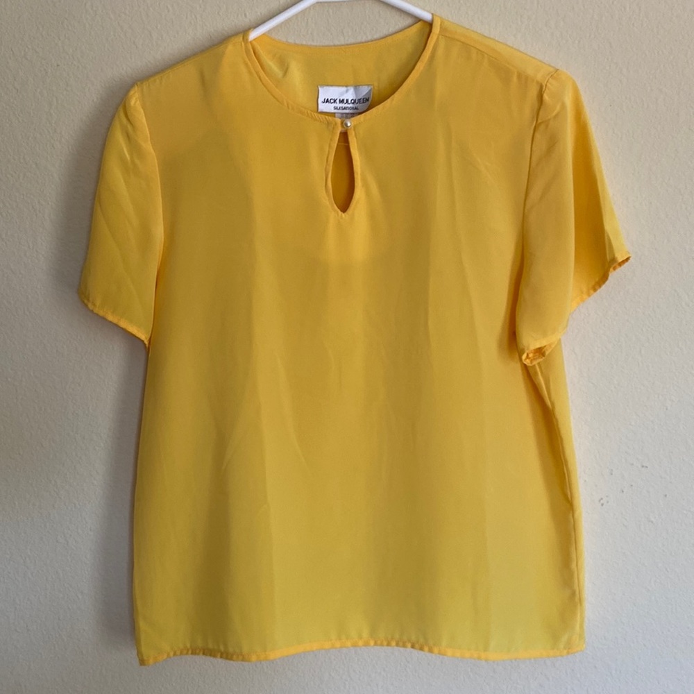 Yellow blouse size S